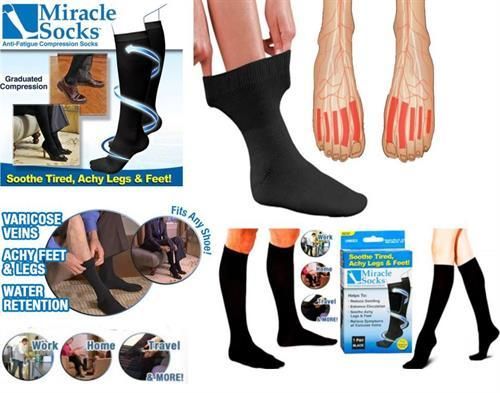 Anti-Fatigue Compression Miracle Socks (Pair of 1)
