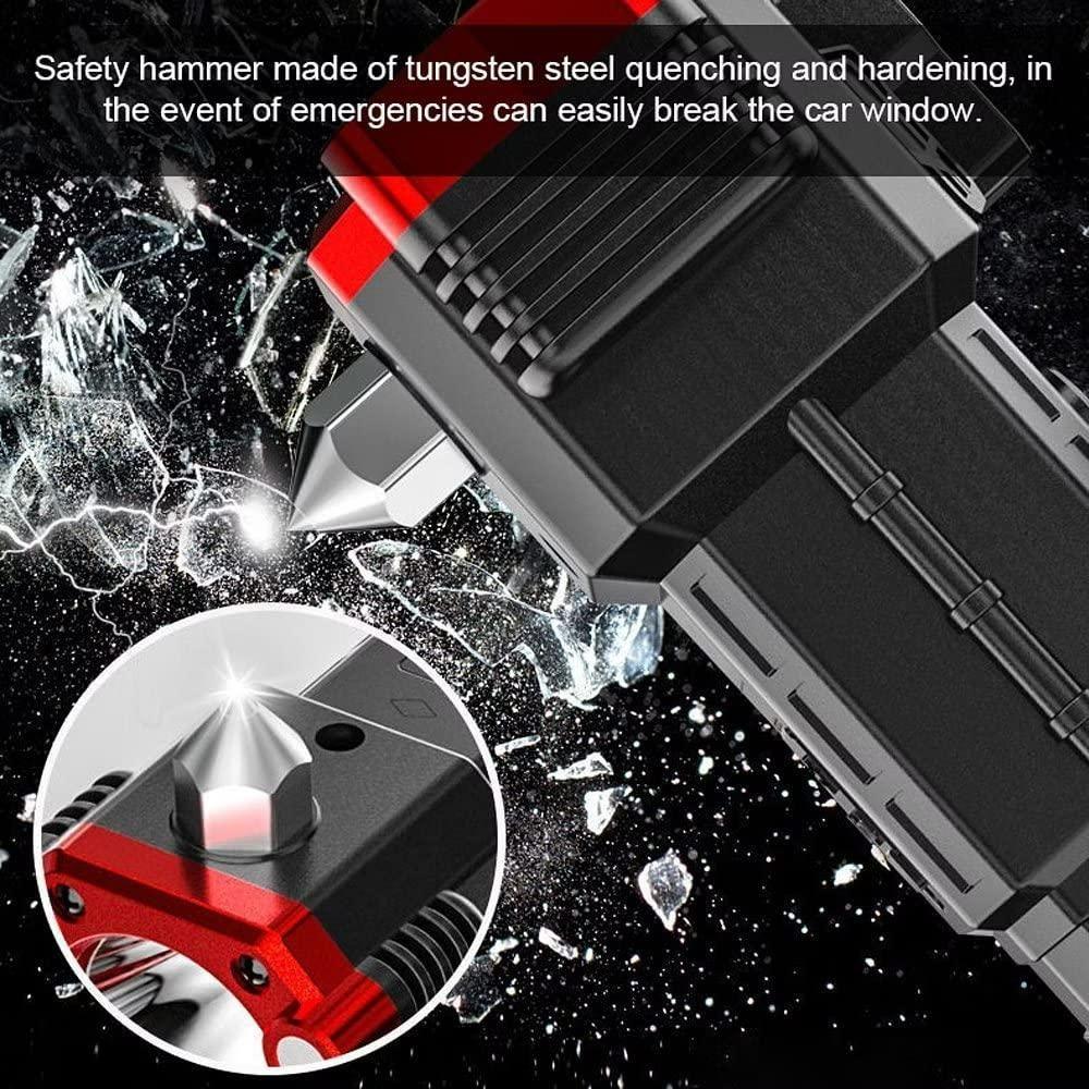 Multifunctional Portable LED Flashlight and Power Bank