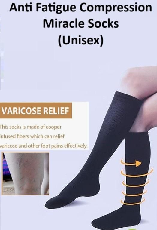 Anti-Fatigue Compression Miracle Socks (Pair of 1)