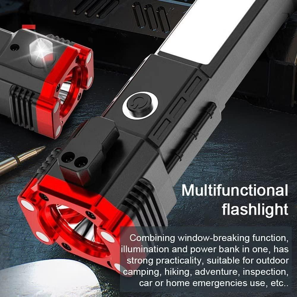Multifunctional Portable LED Flashlight and Power Bank