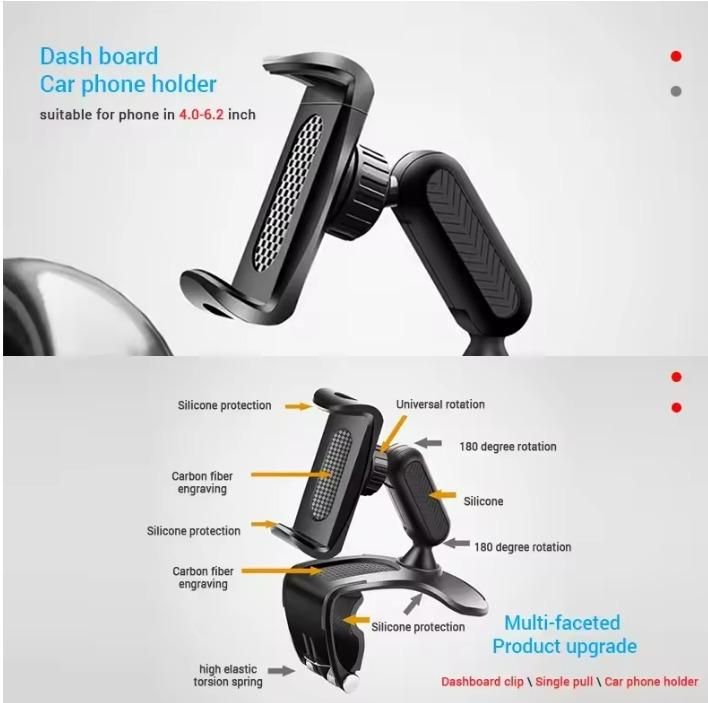 Phone Holder 360 Degree Free Rotation