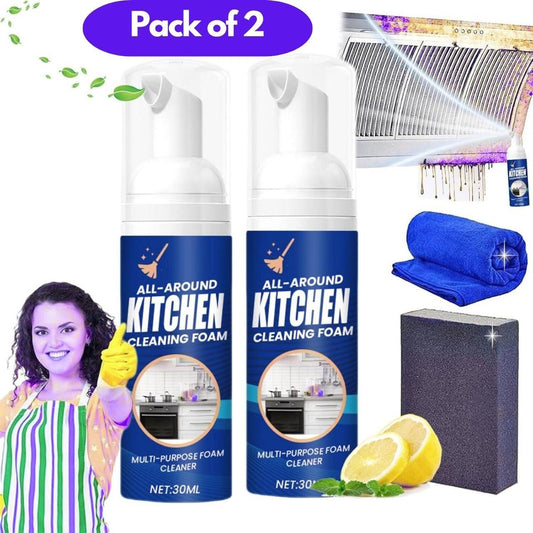 All Round Kitchen Cleaning Foam 60 ML Pack of 2